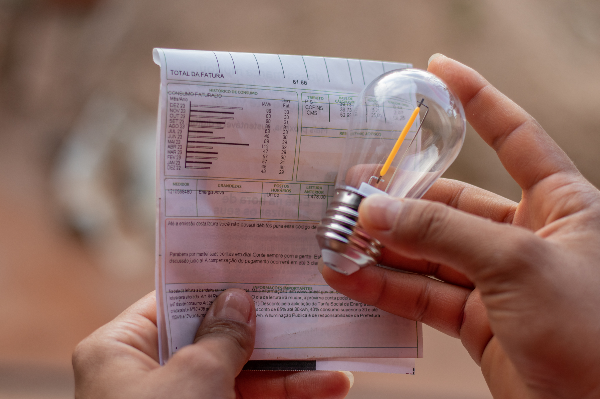 Conta de energia
