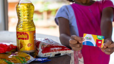 Cesta básica de Natal.