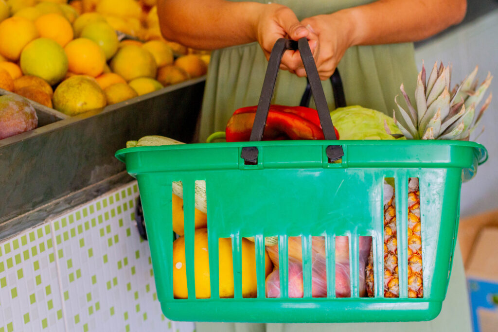 Vale CRAS alimentação. Cartão cesta básica.