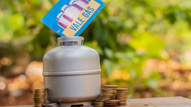 Auxílio Gás em abril.