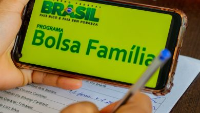 Bolsa Família em abril.