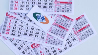 Calendário BPC de abril.