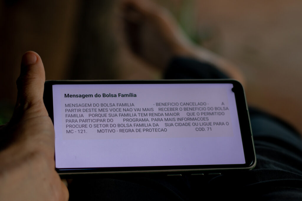 Bolsa Família foi bloqueado