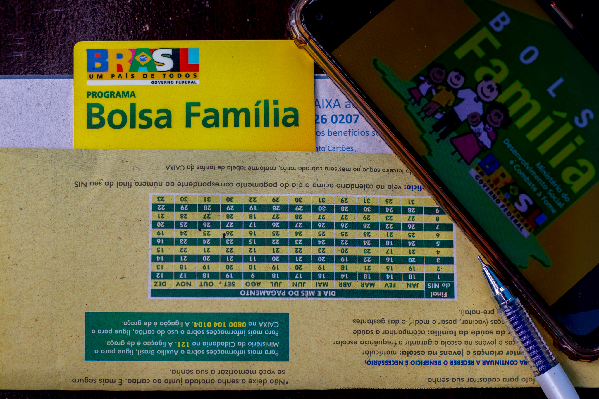 Bolsa Família de maio.