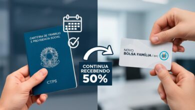 50% do BPC e Bolsa Família com emprego