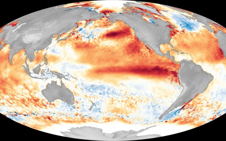 Chance de El Niño muito forte no verão passa de 90%, diz agência dos EUA